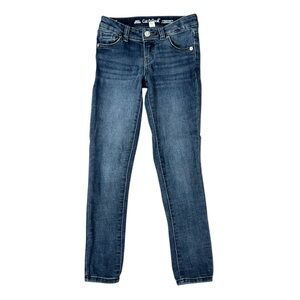 Girls Cat & Jack Ultimate Stretch Skinny Blue Jeans - Size 8